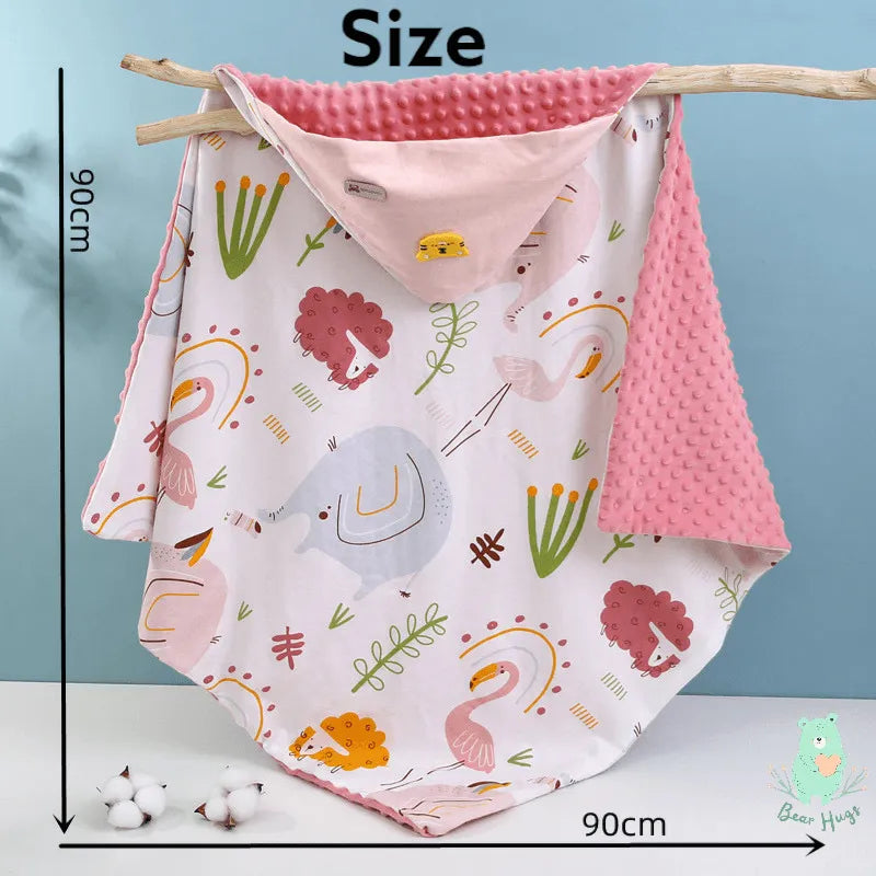 Reversible Bubble Blanket - Bear Hugs