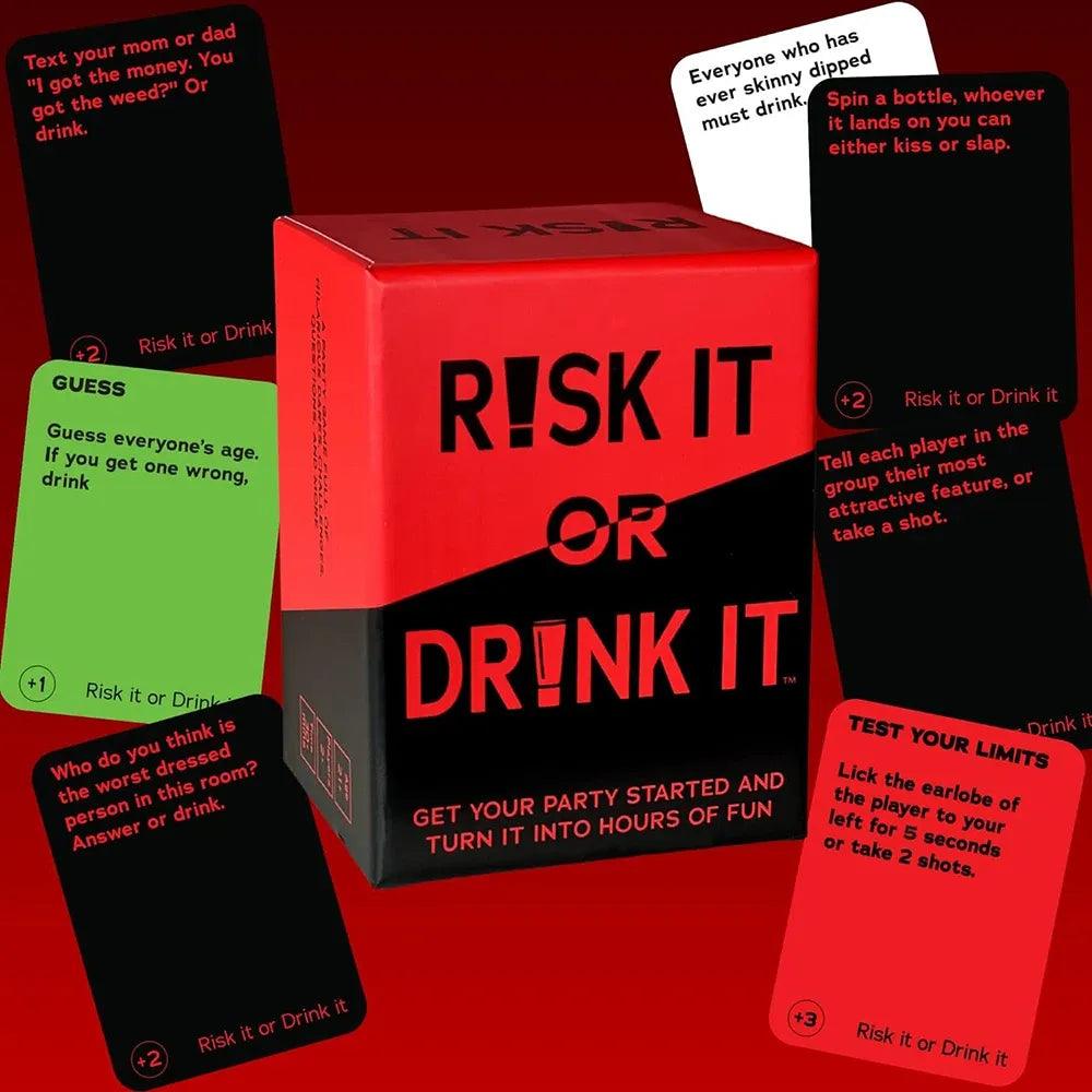 Risk It or Drink It Card Game - Bear Hugs