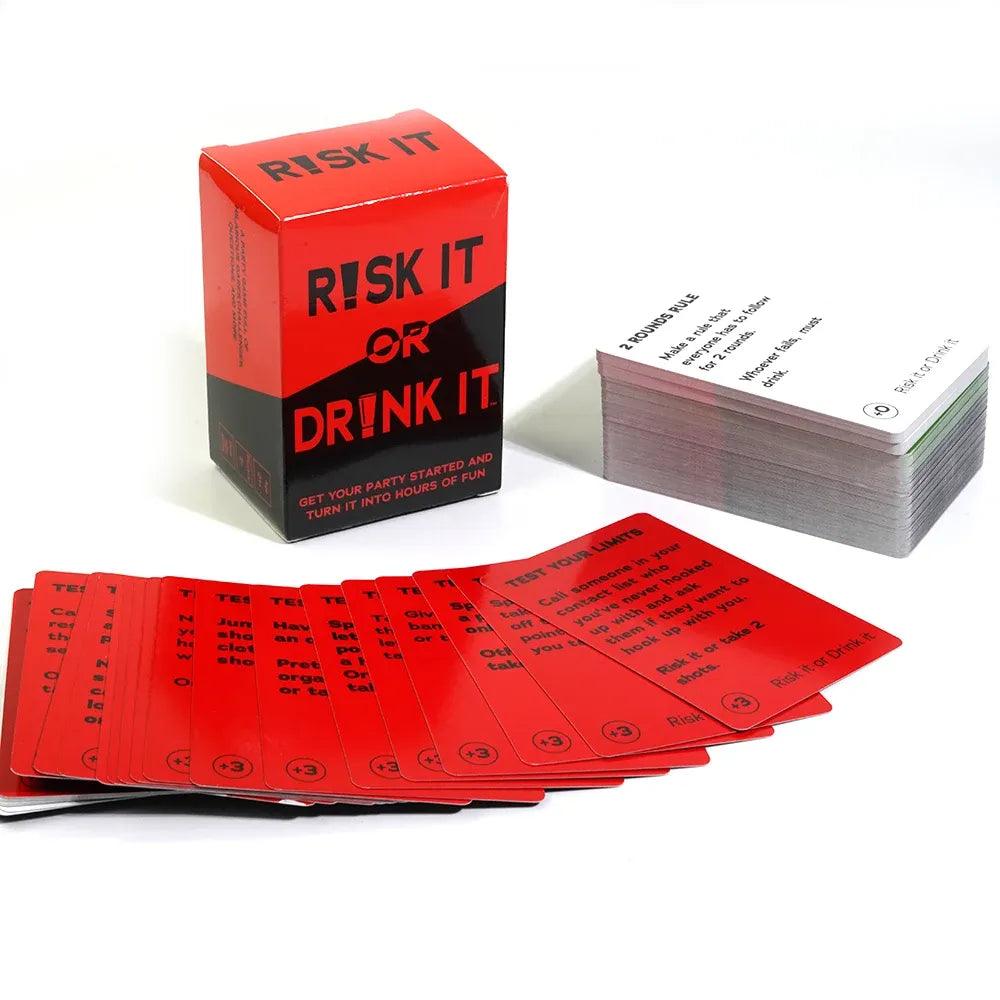 Risk It or Drink It Card Game - Bear Hugs