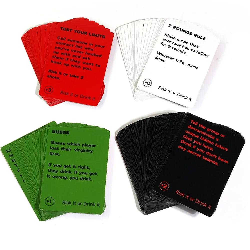 Risk It or Drink It Card Game - Bear Hugs