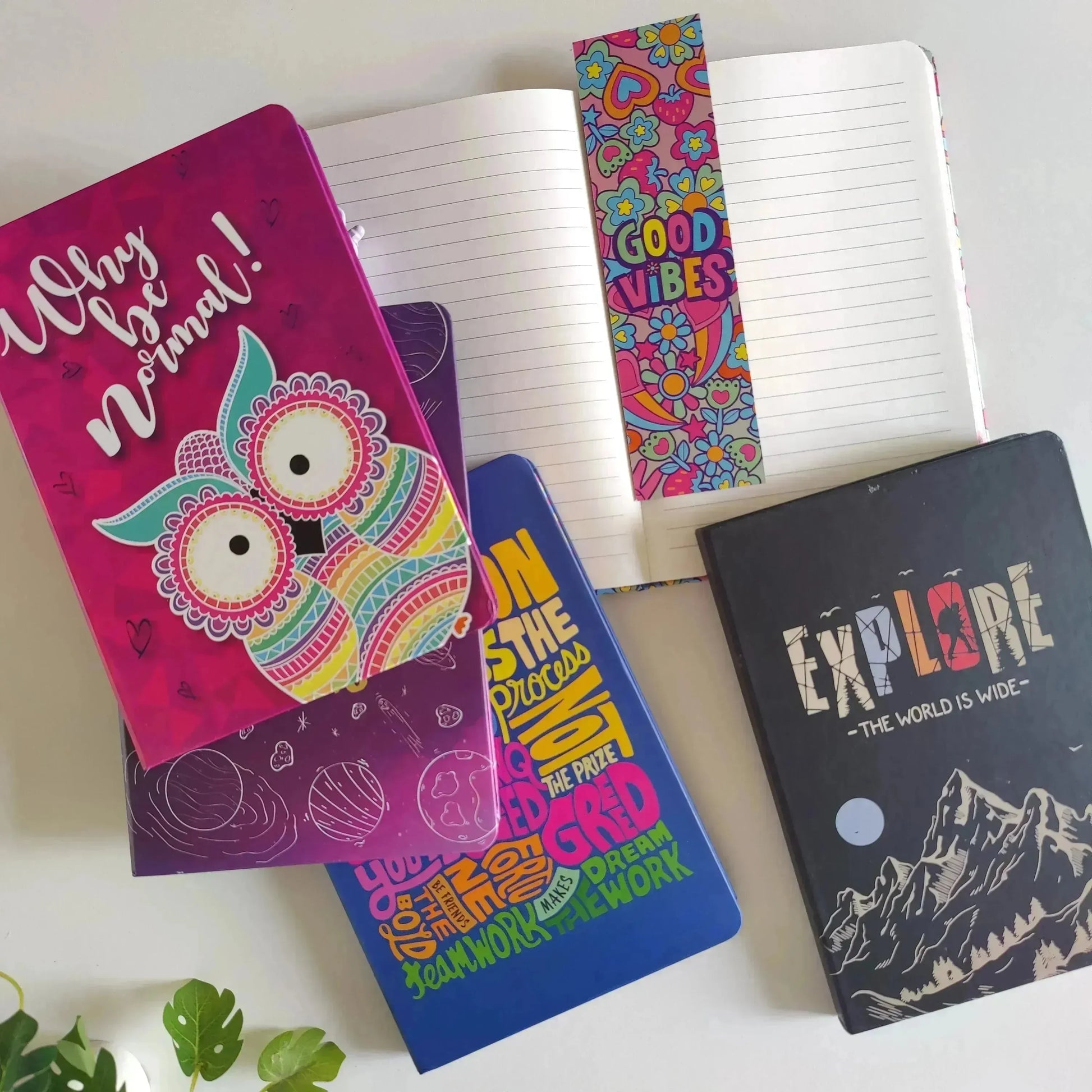 Mindful Momentum A5 Notebook
