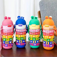 Rotating Numbers Educational Bottle For Kids (430 ml) - Bear Hugs