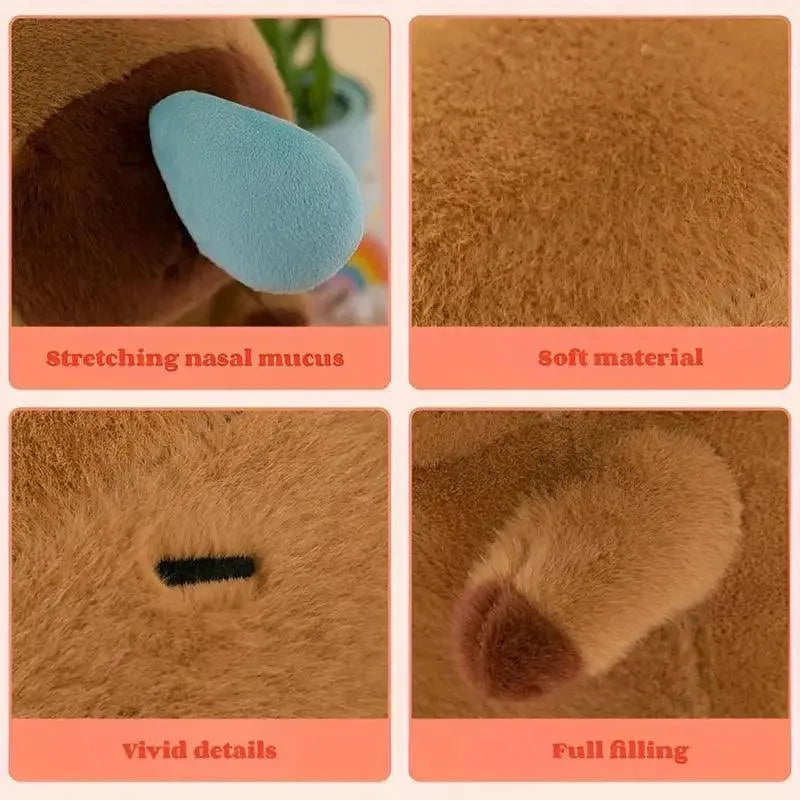 Runny Nose Capybara Plushie - Bear Hugs