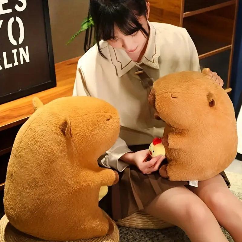 Runny Nose Capybara Plushie - Bear Hugs