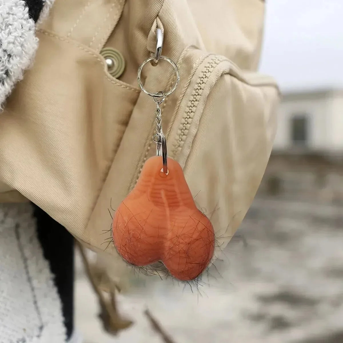 Balls to You Novelty Keychain