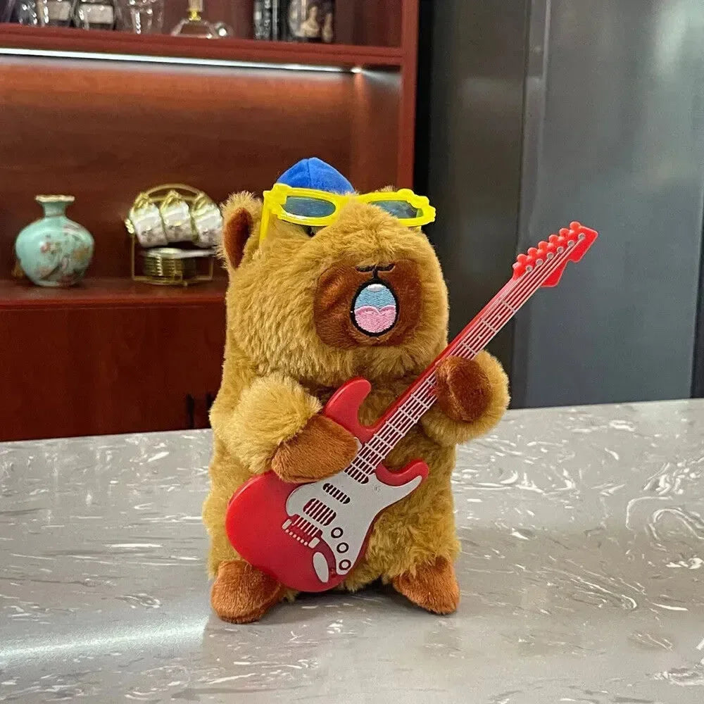Musical Singing and Dancing Capybara Plushies (20 cm)