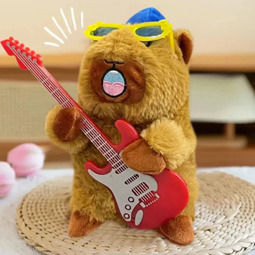 Musical Singing and Dancing Capybara Plushies (20 cm)