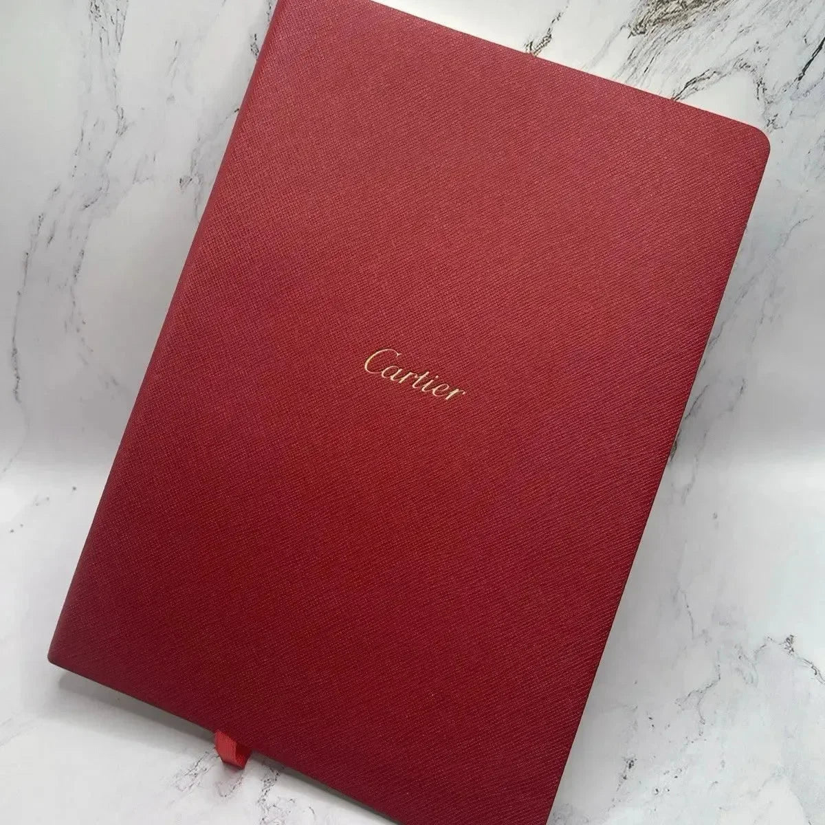 Luxe Cart Red Softcover Notebook