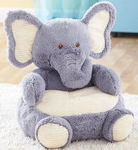 Cute Elephant Plush Chair For Kids