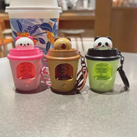 Sip & Pop Pals Tea Cup LED Keychain