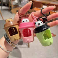 Sip & Pop Pals Tea Cup LED Keychain