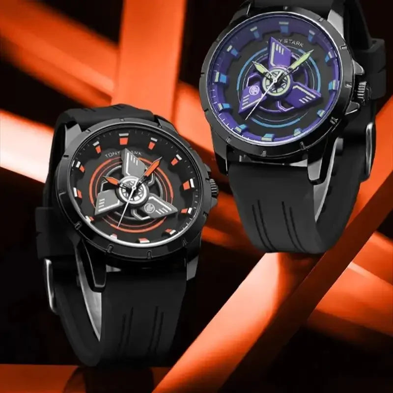 MRVL Iron Man Heroic Glow Watch