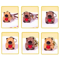 Capy Kiss I Love You Keychain