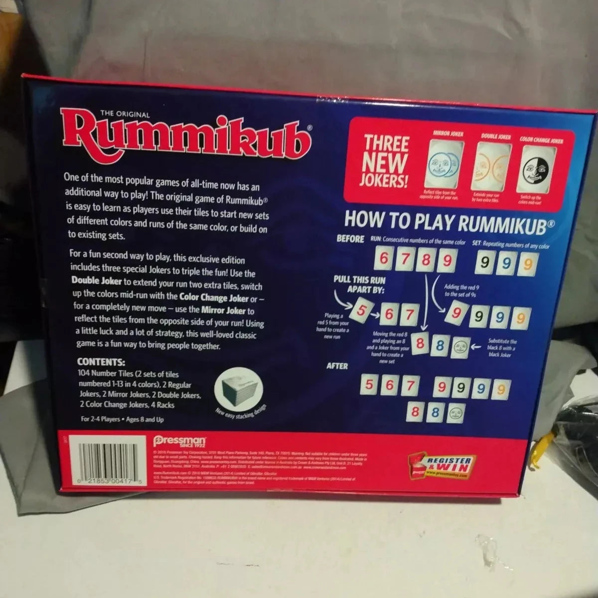 Rummikub Board Game