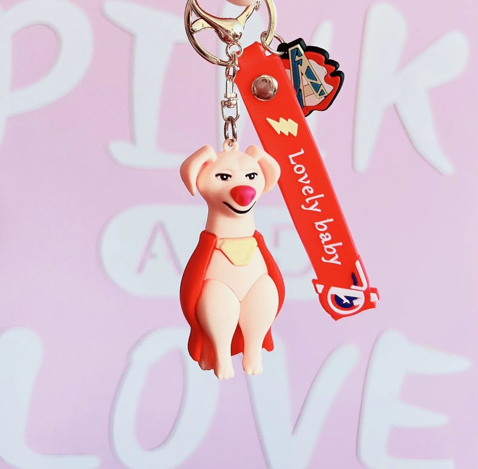 DC Krypto The Super Dog Keychain