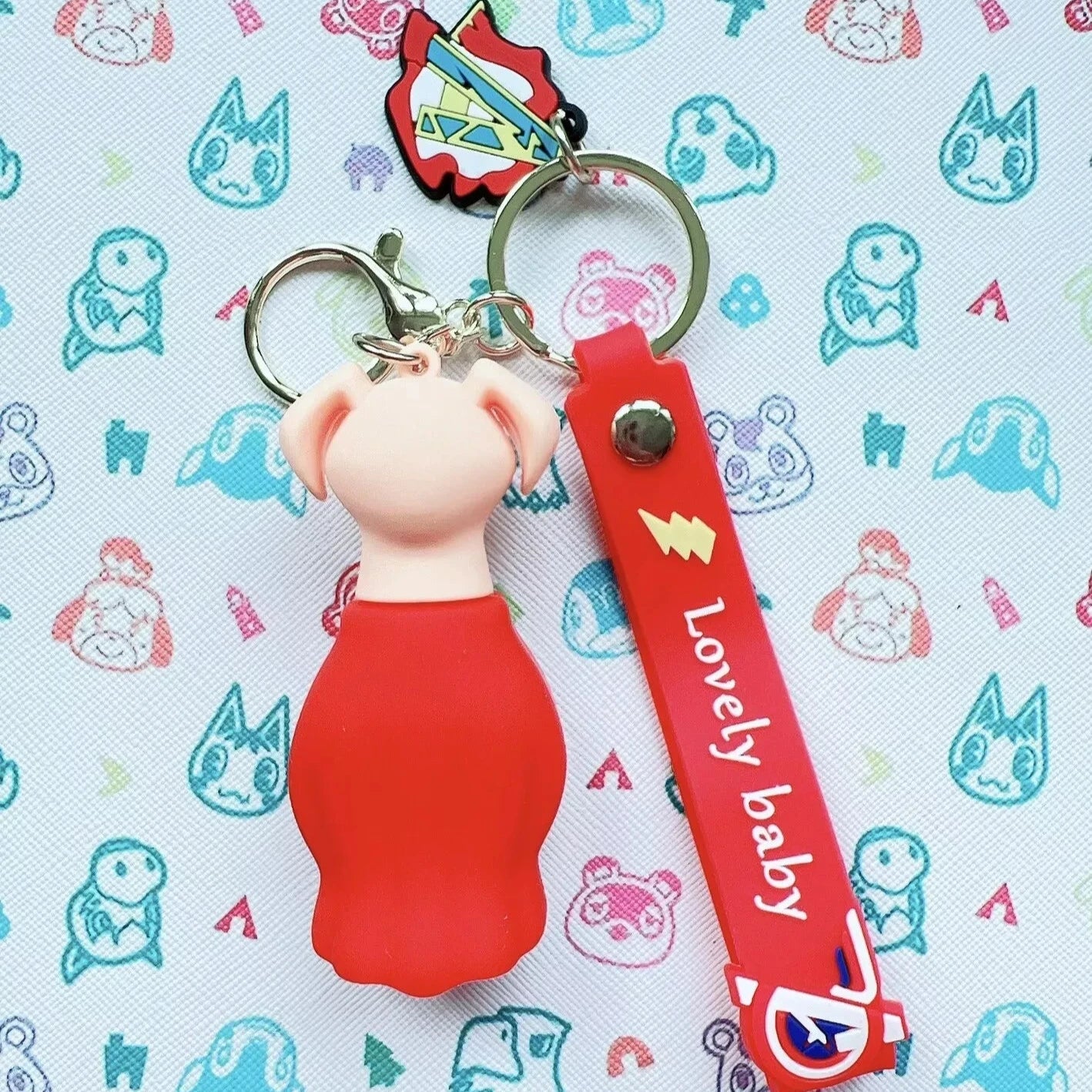 DC Krypto The Super Dog Keychain