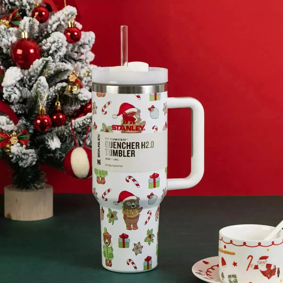 Stanley Quencher H2.0 Festive Edition Insulated Tumbler (40 oz)