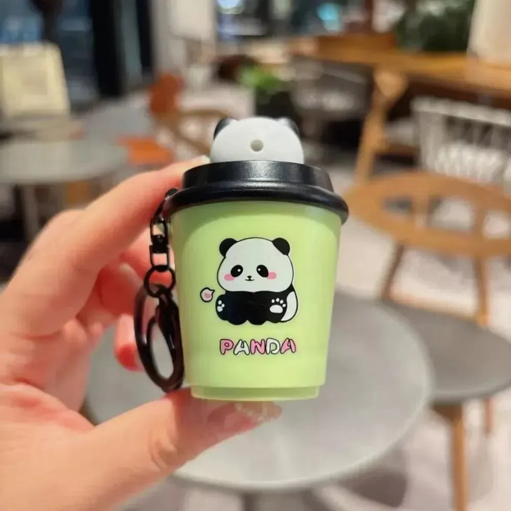 Sip & Pop Pals Tea Cup LED Keychain