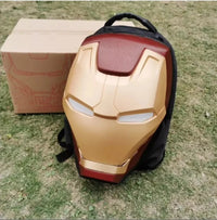 Iron Man 3D Glowing Backpack For Kids and Adults