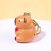 Capy Kiss I Love You Keychain