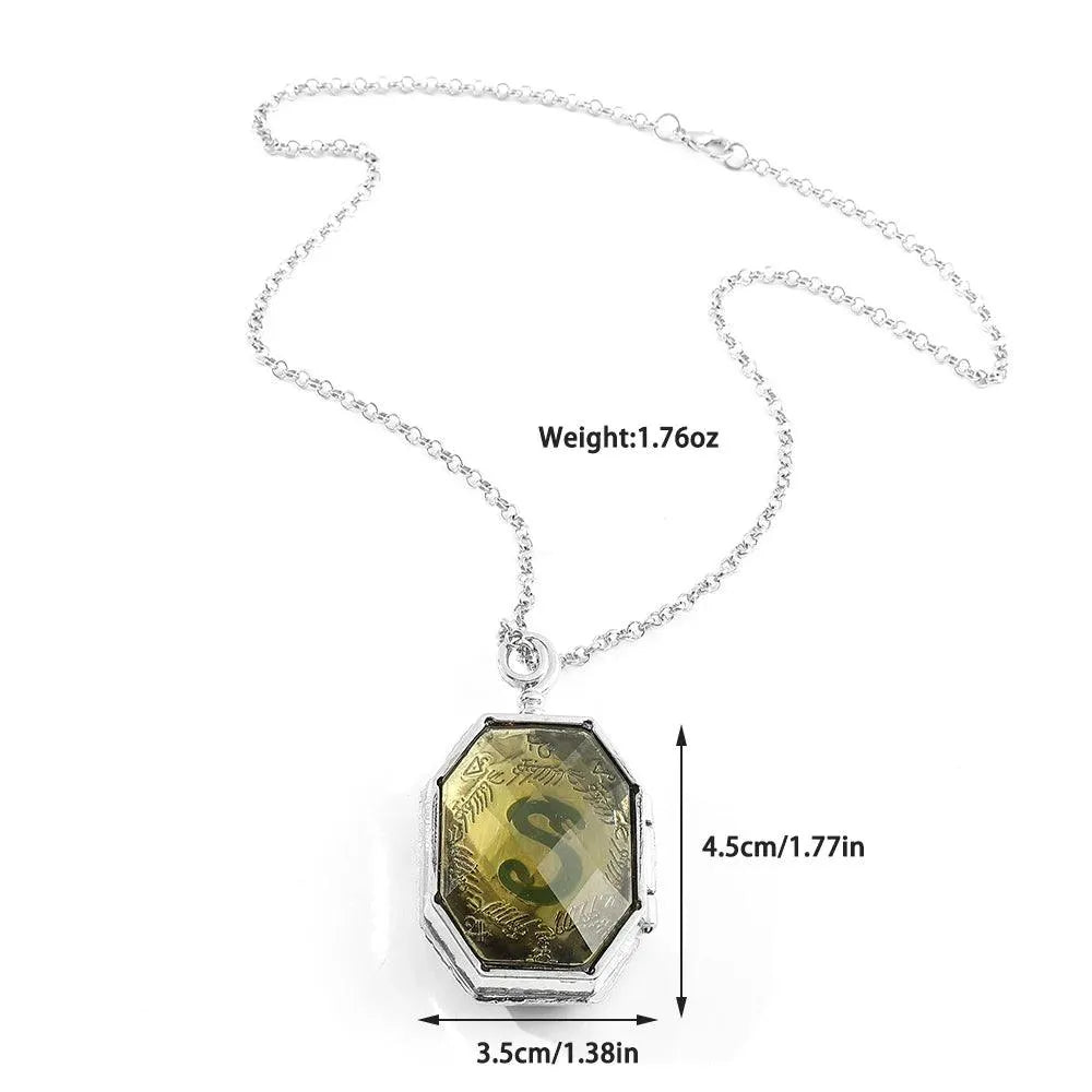 Salazar Slytherin's Horcrux Locket Necklace - Bear Hugs