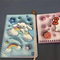 Sanrio 3D Kawaii Notebook Kuromi & Friends - Bear Hugs