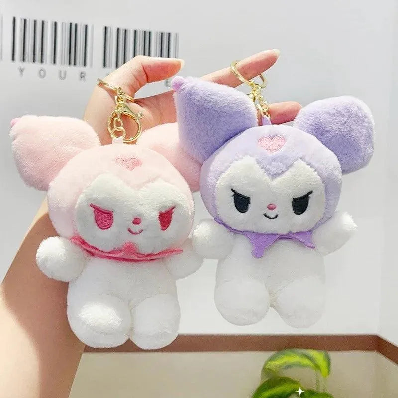 Sanrio 3D Kuromi Plush Keychain - Bear Hugs