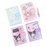 Sanrio A6 Leather Surface Notebook - Bear Hugs