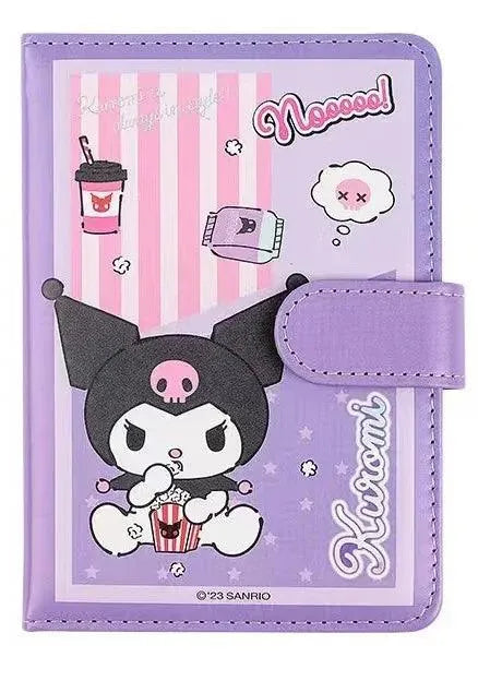 Sanrio A6 Leather Surface Notebook - Bear Hugs