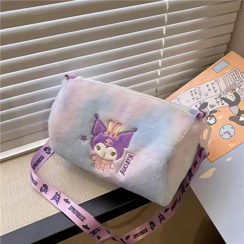 Sanrio Anime Plush Shoulder Bag - Bear Hugs