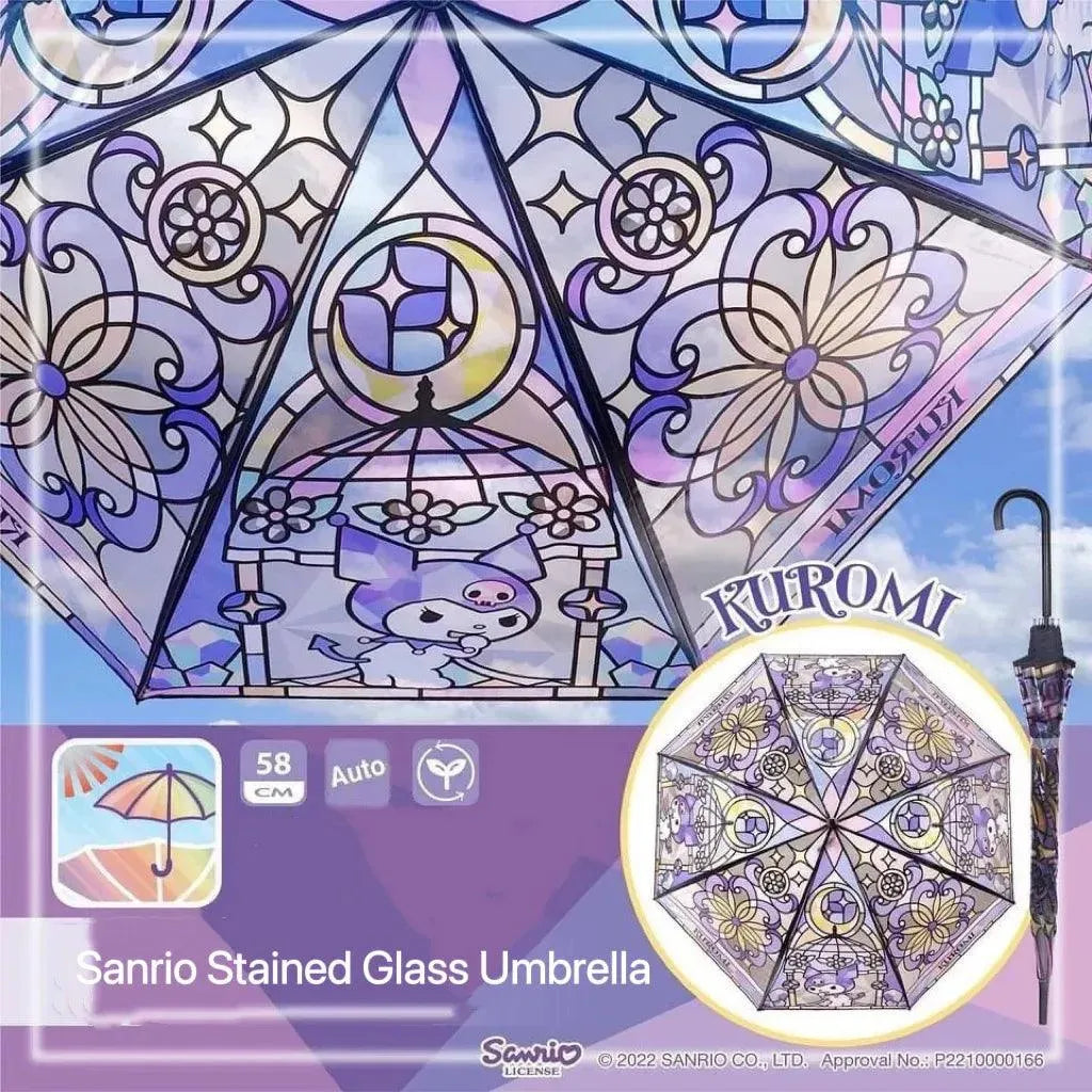 Sanrio Anti-UV Stained Glass Umbrella - Bear Hugs