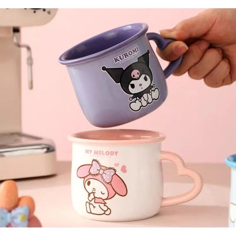 Sanrio Ceramic Milk Cup (350 ml) - Bear Hugs