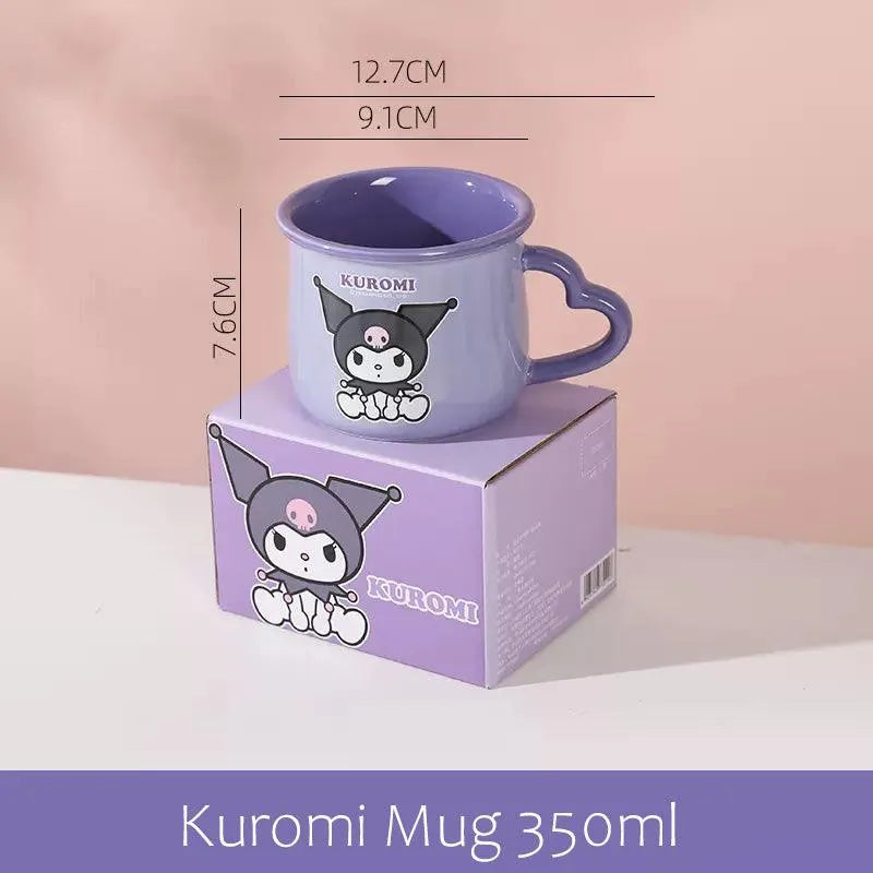 Sanrio Ceramic Milk Cup (350 ml) - Bear Hugs