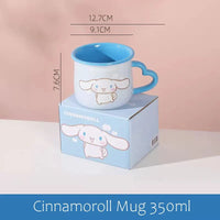 Sanrio Ceramic Milk Cup (350 ml) - Bear Hugs