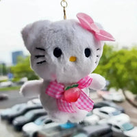 Sanrio Character Ribbon Plush Pendants - Bear Hugs