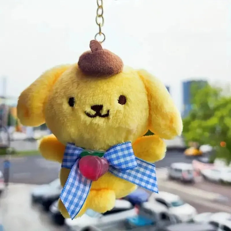 Sanrio Character Ribbon Plush Pendants - Bear Hugs