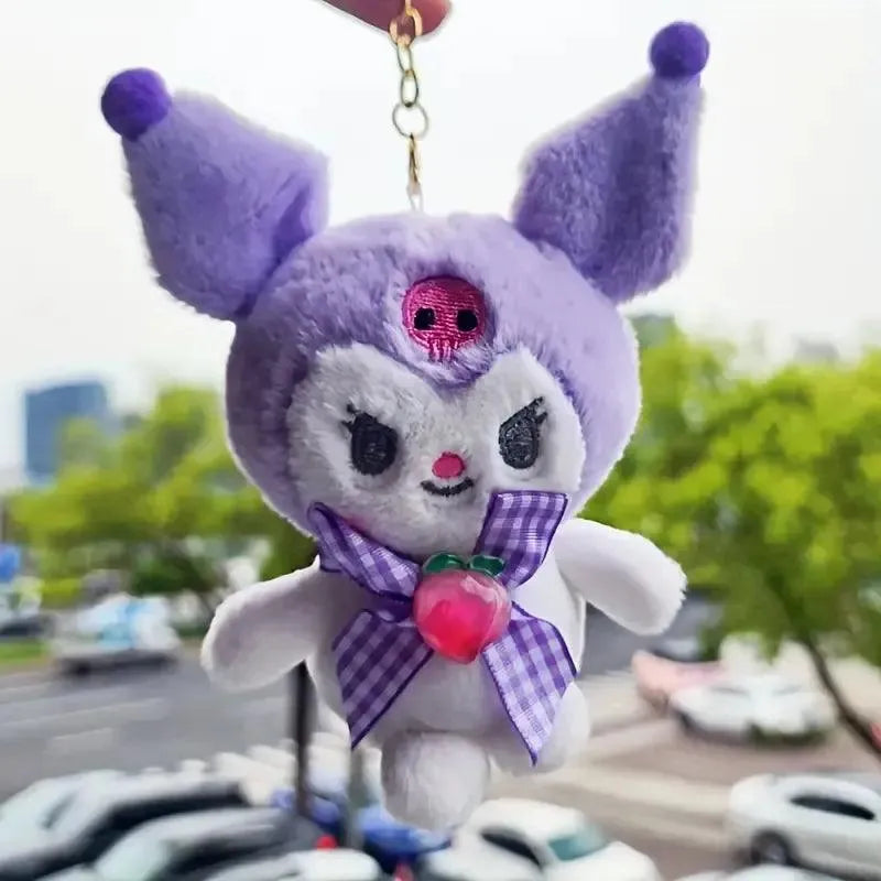 Sanrio Character Ribbon Plush Pendants - Bear Hugs