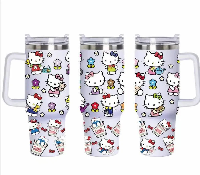 Sanrio Characters Hello Kitty Kuromi Insulated Tumbler (40 oz) - Bear Hugs