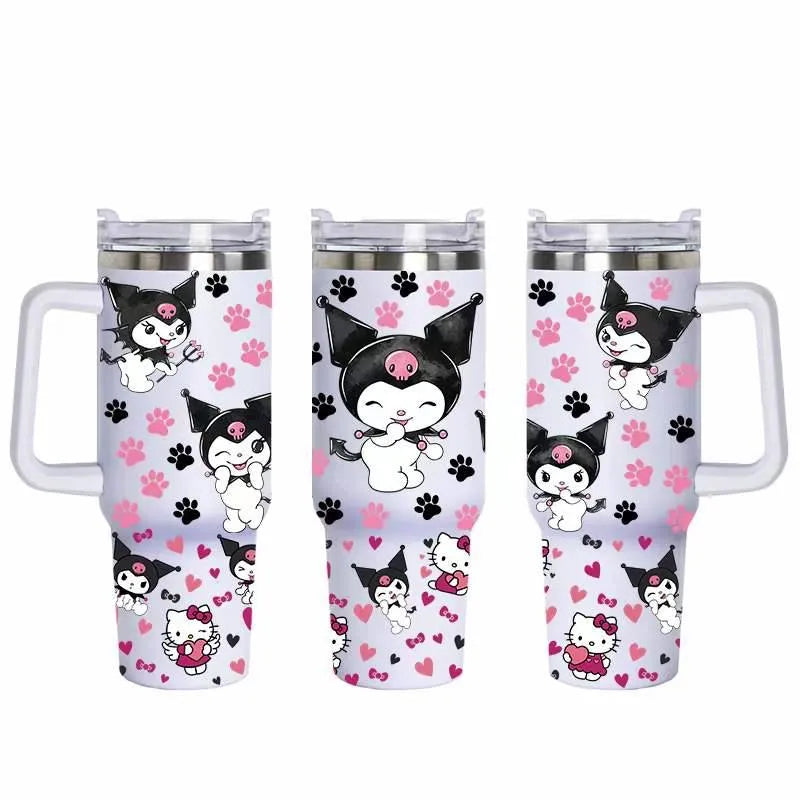 Sanrio Characters Hello Kitty Kuromi Insulated Tumbler (40 oz) - Bear Hugs