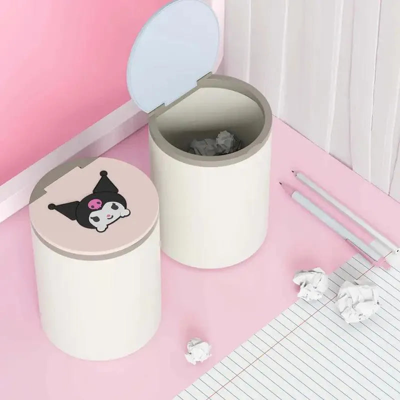 Sanrio Cinnamoroll Kuromi Mini Trash Can - Bear Hugs