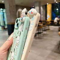 Sanrio Cinnamoroll Pochacco Beaded Case (For iPhones) - Bear Hugs