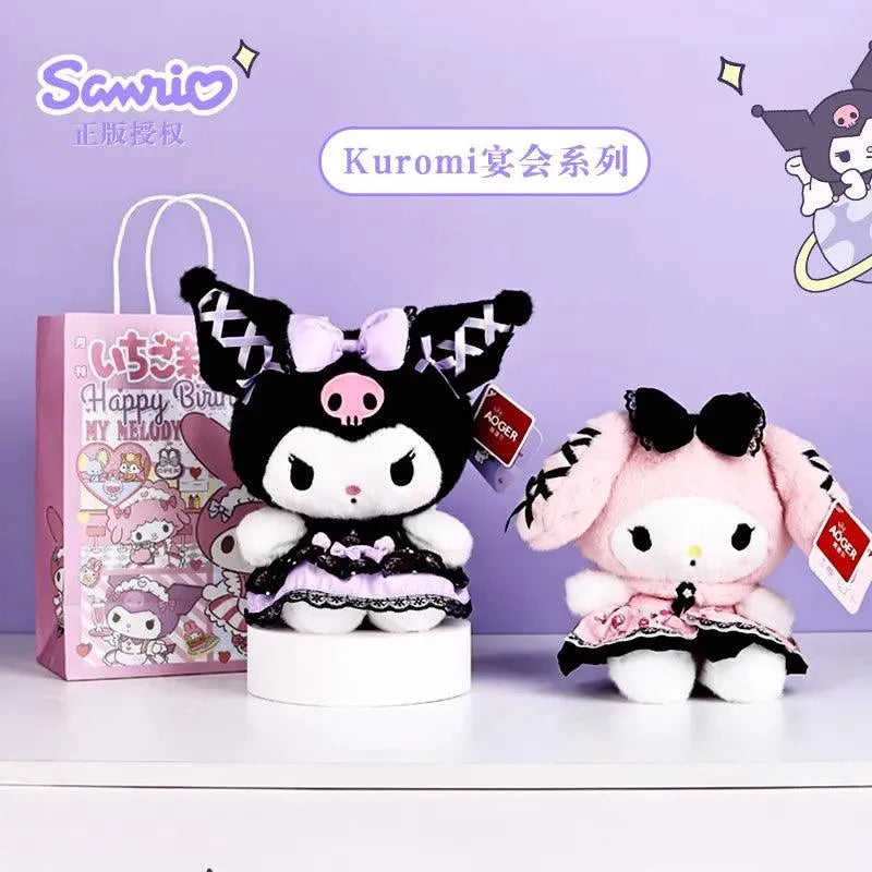 Sanrio Cuddles Kuromi My Melody Plushies - Bear Hugs