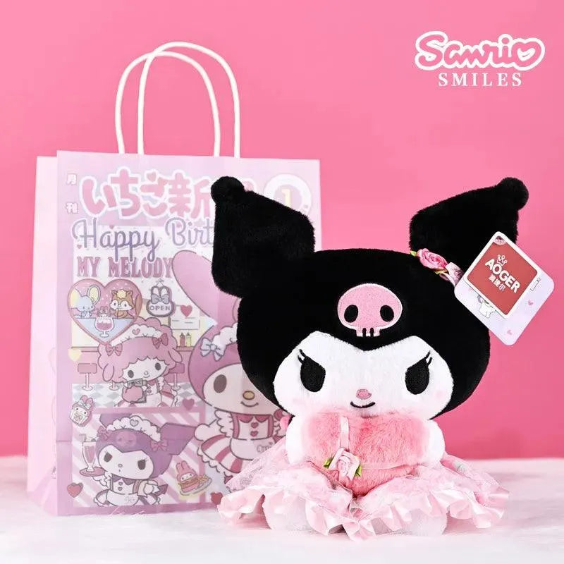 Sanrio Cuddles My Melody Kuromi Hello Kitty Soft Plush Toys