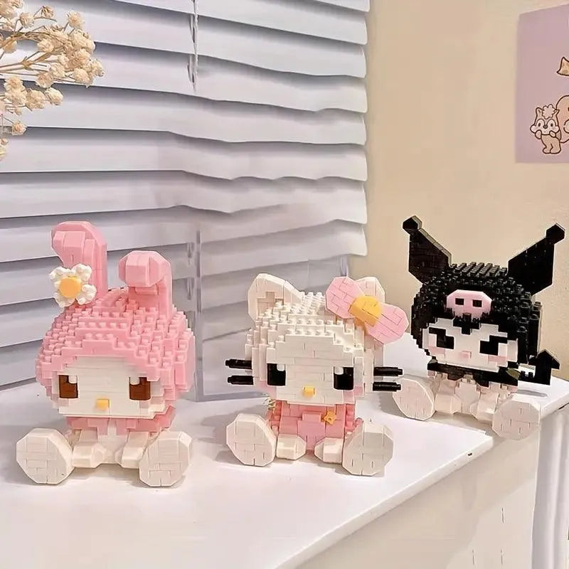 Sanrio Cute Building Blocks Assembly Toys - Bear Hugs