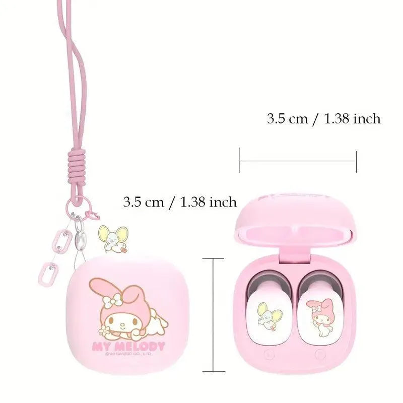 Sanrio Cute Fruit Series Noise Cancellation Earphones - Bear Hugs