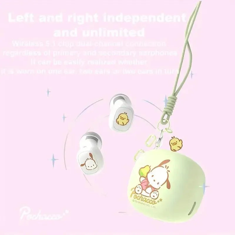 Sanrio Cute Fruit Series Noise Cancellation Earphones - Bear Hugs