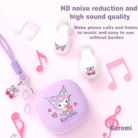 Sanrio Cute Fruit Series Noise Cancellation Earphones - Bear Hugs