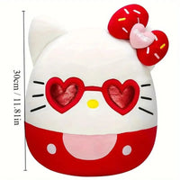 Sanrio Cute Hello Kitty Pillow Plush - Bear Hugs