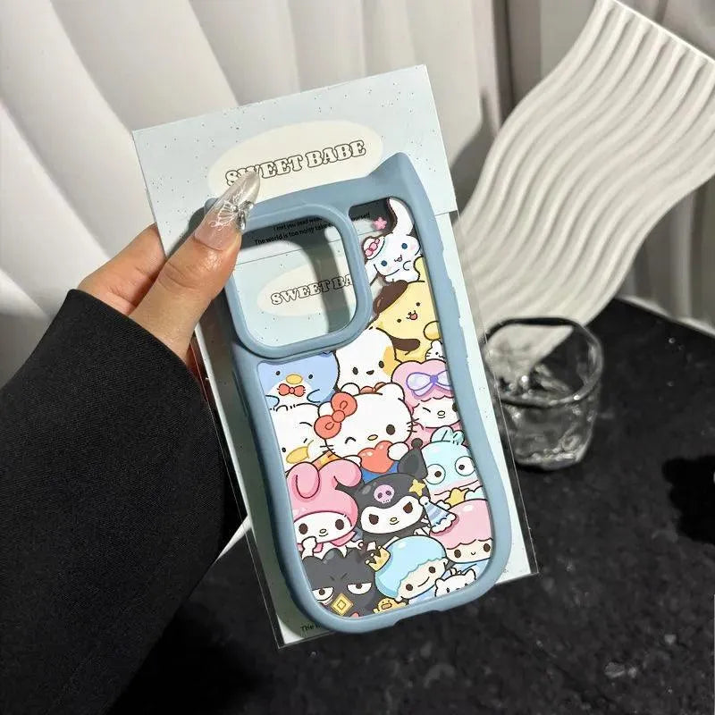 Sanrio Family Cat Ears Phone Case (For iPhones) - Bear Hugs