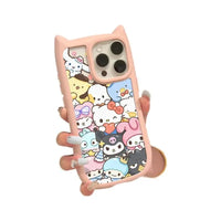 Sanrio Family Cat Ears Phone Case (For iPhones) - Bear Hugs